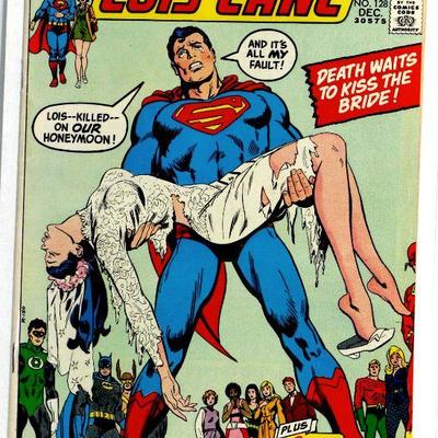 LOIS LANE #128 DC Comics 12-1972 High Grade Comic Book
