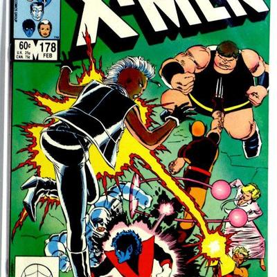 X-MEN #178 Marvel Comics 1984 Copper Age Comic Book in High Grade