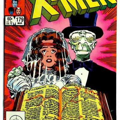 X-MEN #179 Marvel Comics 1984 Copper Age Comic Book in High Grade