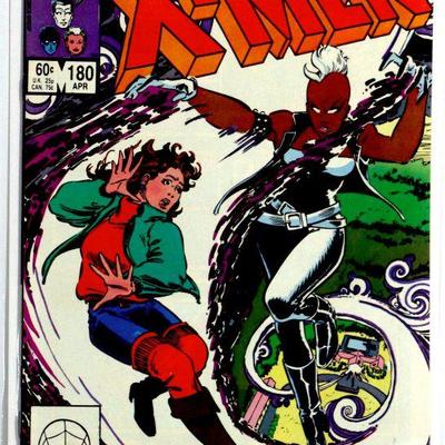 X-MEN #180 Marvel Comics 1984 Copper Age Comic Book in High Grade