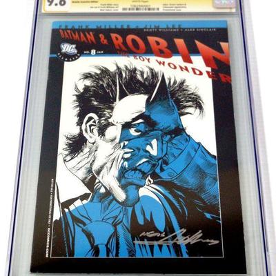 BATMAN ROBIN The Boy Wonder 8 Retailer Incentive Edt CGC 9.6 Neal Adams Signed