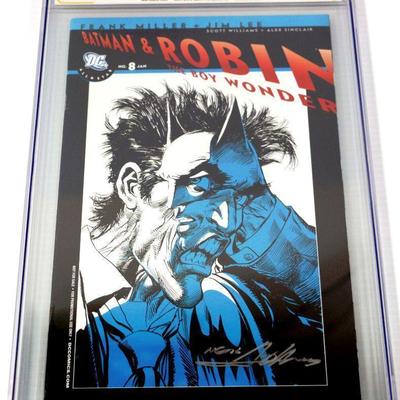 BATMAN ROBIN The Boy Wonder 8 Retailer Incentive Edt CGC 9.6 Neal Adams Signed