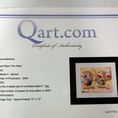 Hanna-Barbera The Flintstones Sericel Art Limited w/COA #926-32