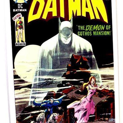 BATMAN #227 - Fine Comic Art Print Signed by Neal Adams - 13" x 19"