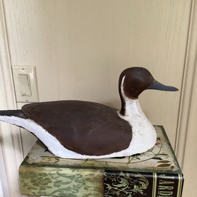 103 Decorative Pedestal with Duck  