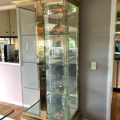 108 Large Glass Display Cabinet