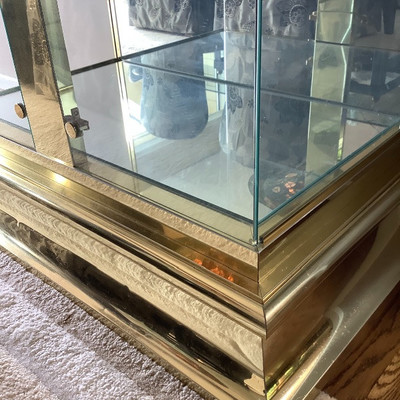 108 Large Glass Display Cabinet