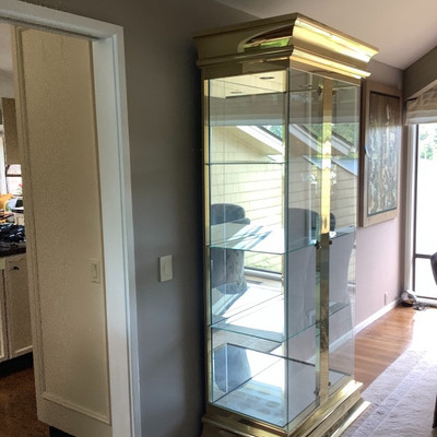 108 Large Glass Display Cabinet