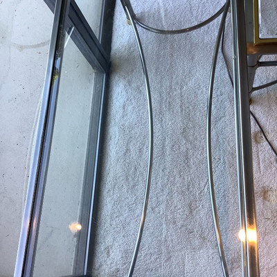 118 Two Glass Family Room Tables 