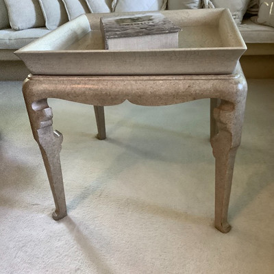 123 Custom Painted Side Table 