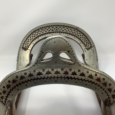 124 Antique Middle Eastern Horse Saddle
