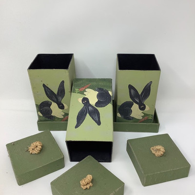 129 Bunny Themed Kitchen Lot