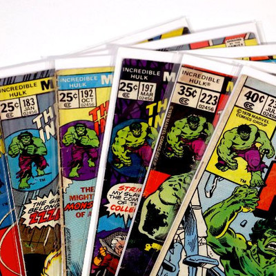 HULK #154 183 192 197 223 237 Bronze Age Comic Books Marvel Comics 1972-79