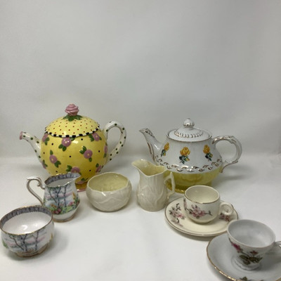 137 Mixed Tea Serving Some Royal Albert Bone China