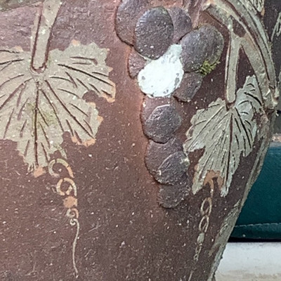 142 Two Terra Cotta Planters 
