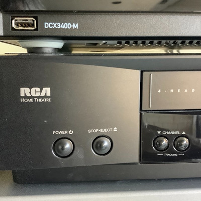 150 Hitachi 56inch Ultra-vision Digital TV with DVD DVR and VHS Players