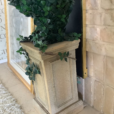 153 Topiary and Framed Art