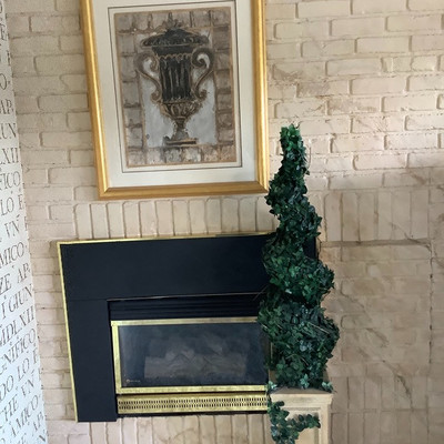 153 Topiary and Framed Art