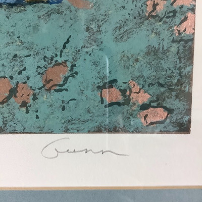 159 Artist Gunn Signed Numbered 