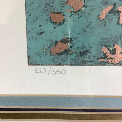 159 Artist Gunn Signed Numbered 
