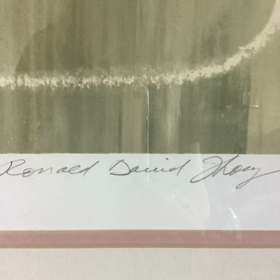 165 â€œLilies in Glass Vaseâ€ by Ronald Daniel Thompson Signed and Numbered