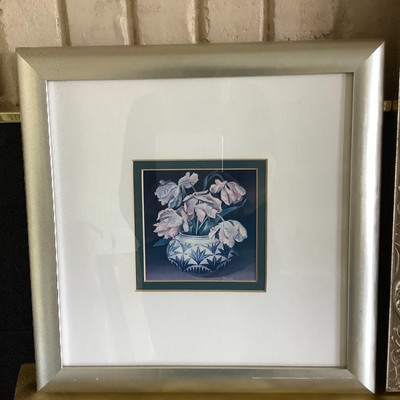 170 Framed Floral Prints 3 pc
