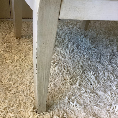 171 Pair of White Koi Chairs