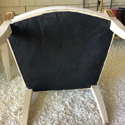 171 Pair of White Koi Chairs