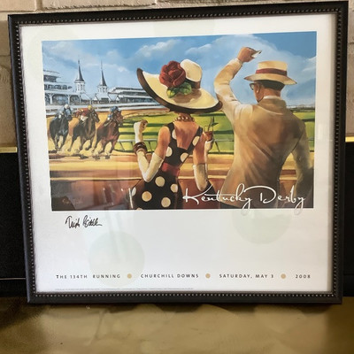 175 â€œKentucky Derbyâ€  Signed by Trish Biddle