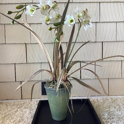 176 Floral and Rock Decor