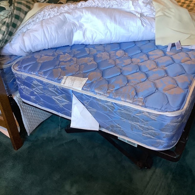 178 Mission Style Trundle Hide a Way Bed and Shelf