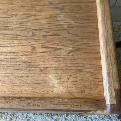 179 Night Stand with Vintage Chair and Decor