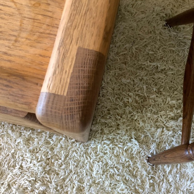 179 Night Stand with Vintage Chair and Decor