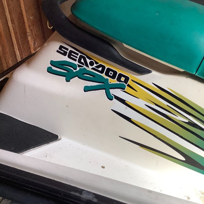 187 1996 Sea Doo SPX Bombardier With Trailer