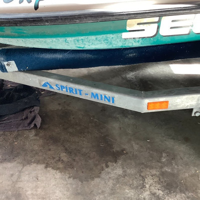 187 1996 Sea Doo SPX Bombardier With Trailer