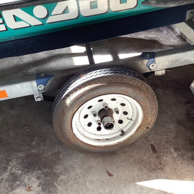 187 1996 Sea Doo SPX Bombardier With Trailer