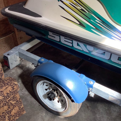 187 1996 Sea Doo SPX Bombardier With Trailer