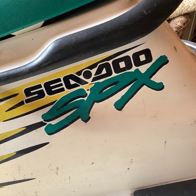 187 1996 Sea Doo SPX Bombardier With Trailer