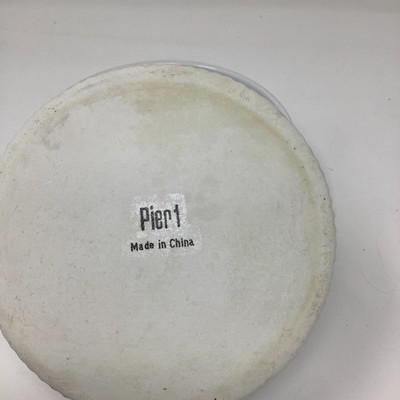 206 Basket of Mixed Brand White Kitchen Items