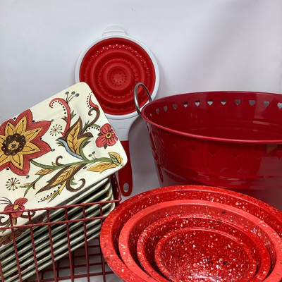 209 Red Kitchen Collection