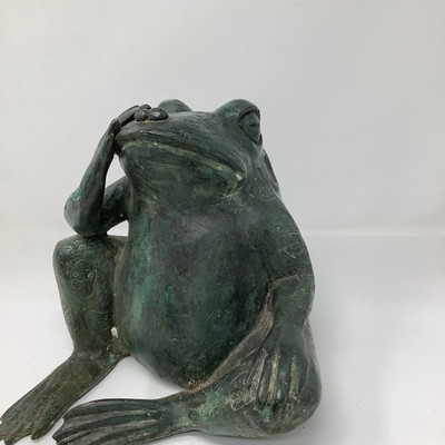 221 Heavy Metal Frog and Bird House