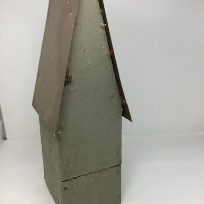 221 Heavy Metal Frog and Bird House