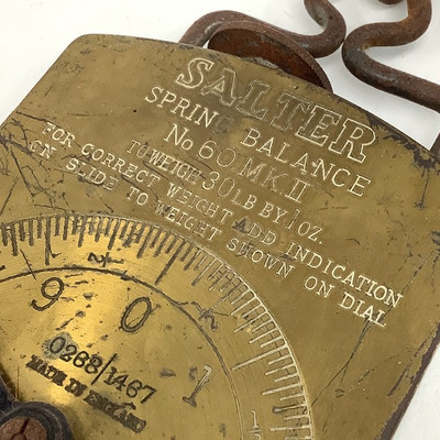 222 Antique Brass Scale 