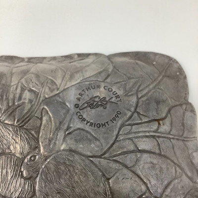 226 Pewter Kitchen Serving Items 