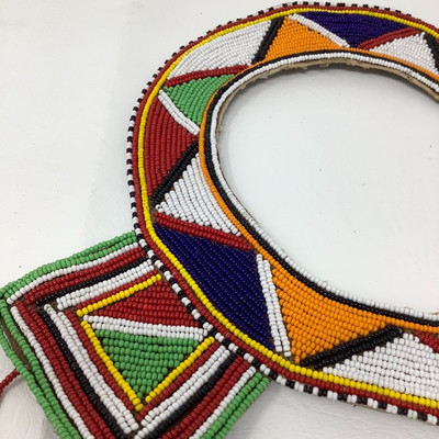 230 Beautiful Hand Made Beaded Art Necklace