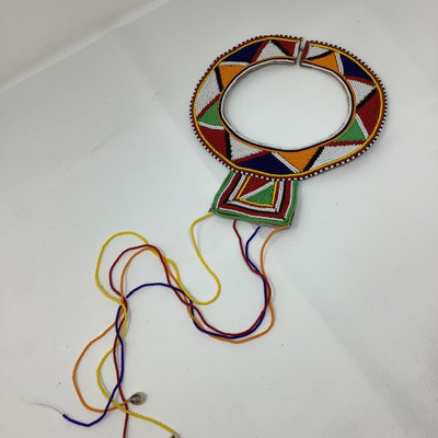 230 Beautiful Hand Made Beaded Art Necklace