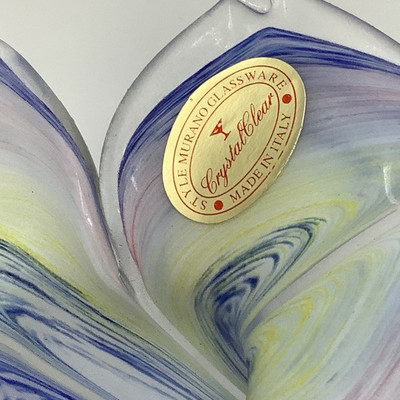233 Hand Crafted Glass Flowers Some are Murano Glassware from Italy