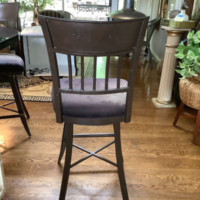 237 Three Swivel Bar Stools 