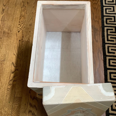 248 Unique Carved Wooden Box 