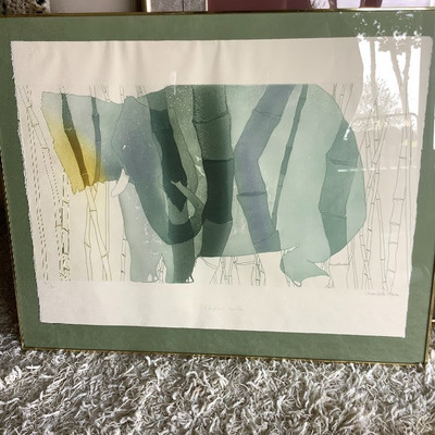 258 â€œElephant Chameleonâ€ by Charlotte Rene Signed and Numbered 116/720